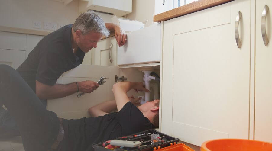 Professional burst pipe repair services in Rock Cave, WV